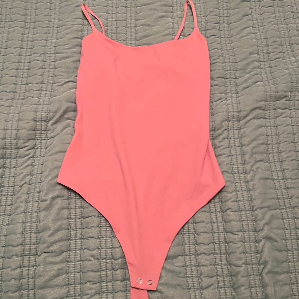 Pink Women's Bodysuit